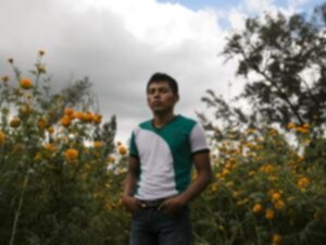 Uno studente di Ayotzinapa superstite della strage di Iguala
