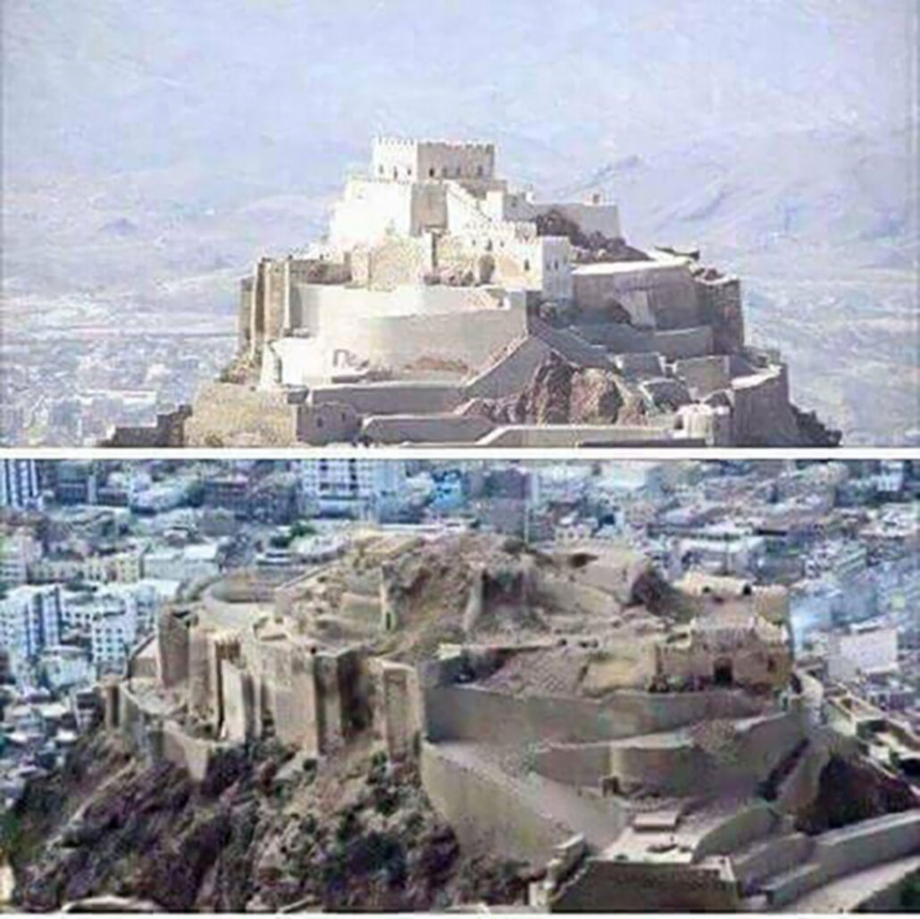 Il Castello di Taïz com'era (e com'è)